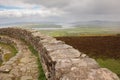 Grianan of Aileach or Greenan Fort. Inishowen. county Donegal. Ireland Royalty Free Stock Photo