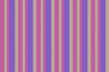Gribal lines textile texture, open pattern seamless background. Vustom fabric vector vertical stripe in violet and red colors Royalty Free Stock Photo