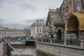 Griboyedov Canal in autumn.