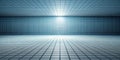 grid floor wide perspective background AI-Created Content