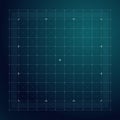 Grid for futuristic hud interface. Line technology vector pattern