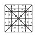 Grid icon minimal style Icon vector Eps10 set .