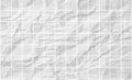 Grid line paper of sheet, white straight lines on crumpled white paper texture background, Illustration business office Royalty Free Stock Photo