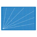 Grid Lines Cutting Mat Craft Scale Plate Card Fabric Leather Paper Board vector