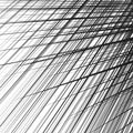 Grid, mesh of dynamic irregular lines. Abstract geometric trellis, grill texture