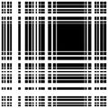 Grid, mesh of intersecting lines. Abstract monochrome background Royalty Free Stock Photo