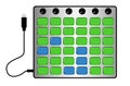 Grid midi controller