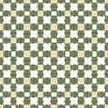 Grid ornamental celtic greek style modern seamless pattern. Checkered beautiful colorful vector background. Repeat patterned