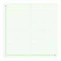 Grid paper. Mathematical graph. Cartesian coordinate system with x-axis, y-axis. Squared background with color lines Royalty Free Stock Photo