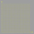 Grid paper. Mathematical graph. Cartesian coordinate system with x-axis, y-axis. Squared background with color lines Royalty Free Stock Photo