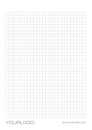 Grid paper notepad