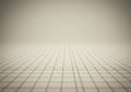A grid pattern extends across a flat surface, creating a perspective effect. The grid is Royalty Free Stock Photo