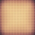 A grid pattern featuring evenly spaced square tiles, each a light brown or beige color. Th Royalty Free Stock Photo