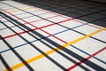 Grid pattern with shadow Royalty Free Stock Photo