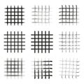 Grid pattern texture. Abstract wireframe background. Geometric mesh structure. Vector graphic design. Royalty Free Stock Photo