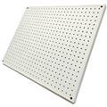 Grid pegboard isolated on white background Royalty Free Stock Photo