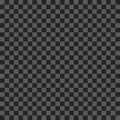 Grid transparency effect. Seamless pattern with transparent mesh. Dark grey