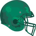 Gridiron Helmet Royalty Free Stock Photo