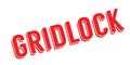 Gridlock rubber stamp