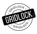 Gridlock rubber stamp
