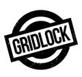 Gridlock rubber stamp