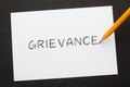 Grievance Procedures Concept Royalty Free Stock Photo