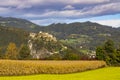 Griffen ruins in Carinthia region, Austria Royalty Free Stock Photo