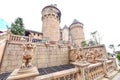 Griffin Sculptures and Castle Tower at Sun World Ba Na Hills