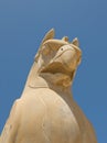 Griffin statue in Persepolis Royalty Free Stock Photo