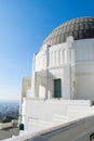 Griffith observatory dome Royalty Free Stock Photo