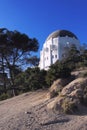 Griffith Observatory is located in Los Angeles, California, USA. the southern slope of Mount Hollywood in Los Angeles._ Royalty Free Stock Photo