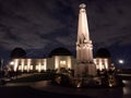 Griffith Observatory Los Angeles California night Royalty Free Stock Photo