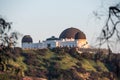 Griffith Observatory in Los Angeles - CALIFORNIA, USA - MARCH 18, 2019 Royalty Free Stock Photo