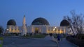 Griffith Observatory in Los Angeles - CALIFORNIA, USA - MARCH 18, 2019 Royalty Free Stock Photo