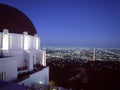 Griffith Observatory at night