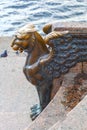 St. Petersburg. Griffon on University Embankment