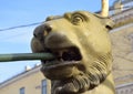 Griffon sculpture of Bank bridge.