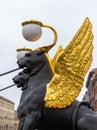 Griffon sculpture in St. Petersburg