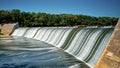 Griggs Dam in Summer Royalty Free Stock Photo