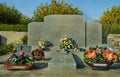 Cemetery in the castle town of Grignan, France