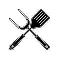 grill accessories icon. Element of Camping for mobile concept and web apps icon. Glyph, flat icon for website design and Royalty Free Stock Photo