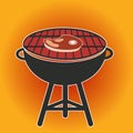 Grill BBQ Cookout Vector illustration