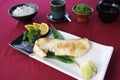 Grill Black cod , japanese style Royalty Free Stock Photo