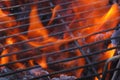 Grill & Flames Royalty Free Stock Photo
