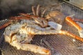 Grill fresh taraba crab Royalty Free Stock Photo