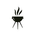 Grill graphic design template vector isolated