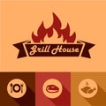 Grill house design elements