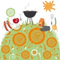 Grill, illustration