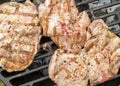 Grill meat barbeque Royalty Free Stock Photo