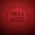 Grill menu